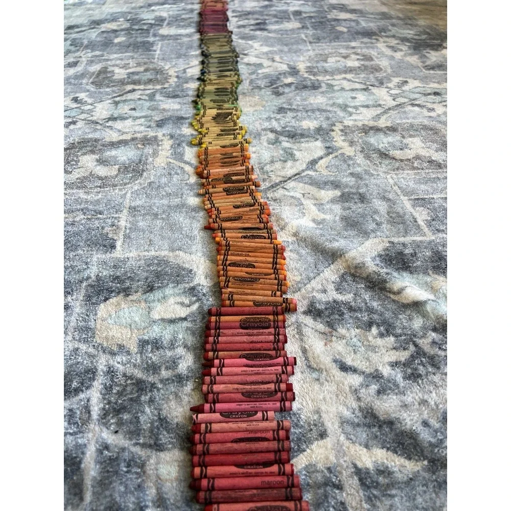 Huge Lot‎ of Vintage Crayola Crayons Retired Colors Binney & Smith Made In USA